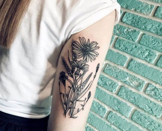 Croquis de tatouage pour fille