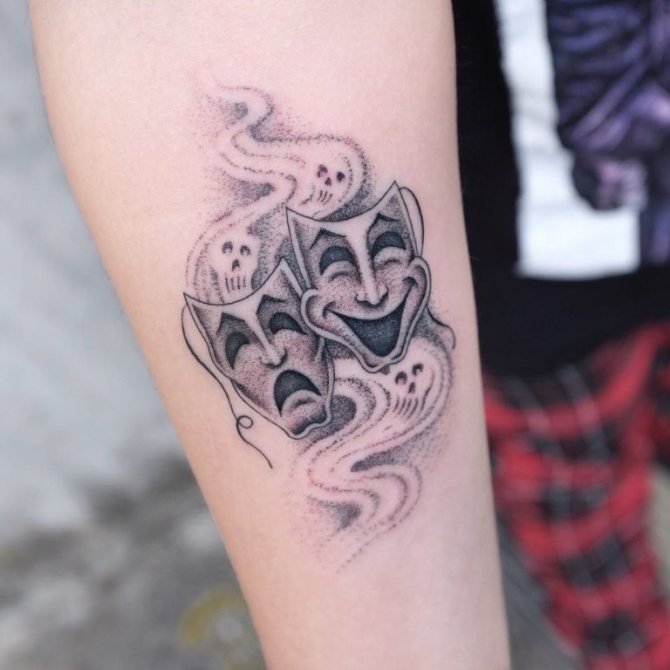 masque de tatouage