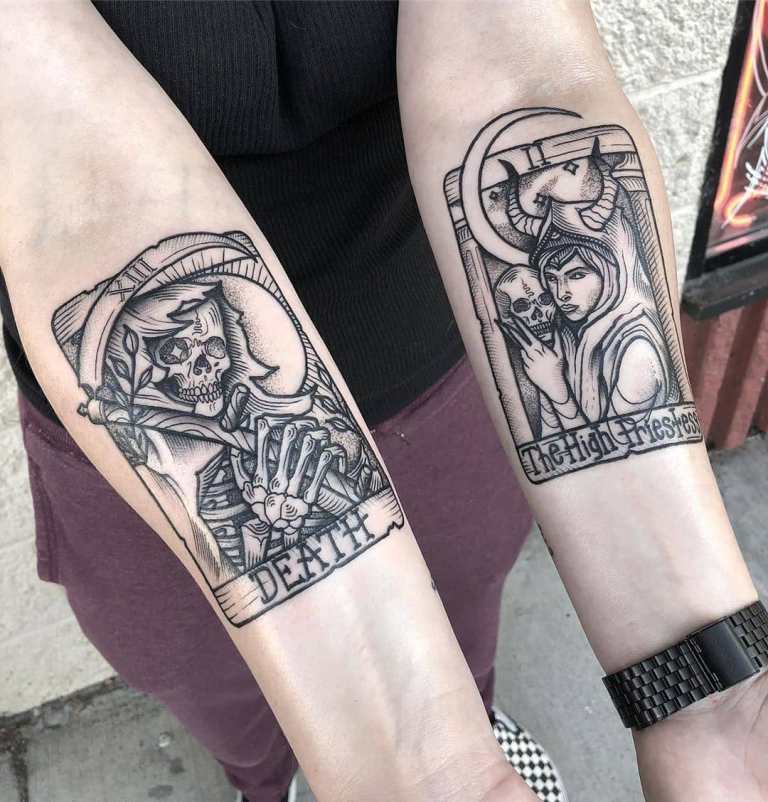 tatouage mort