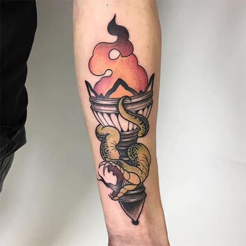 Torche de tatouage