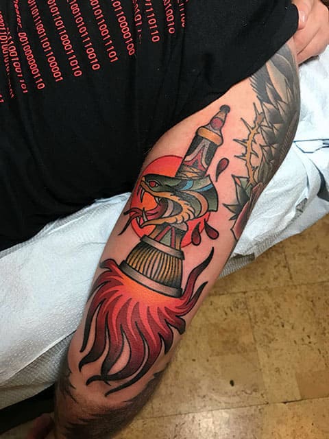 Torche de tatouage