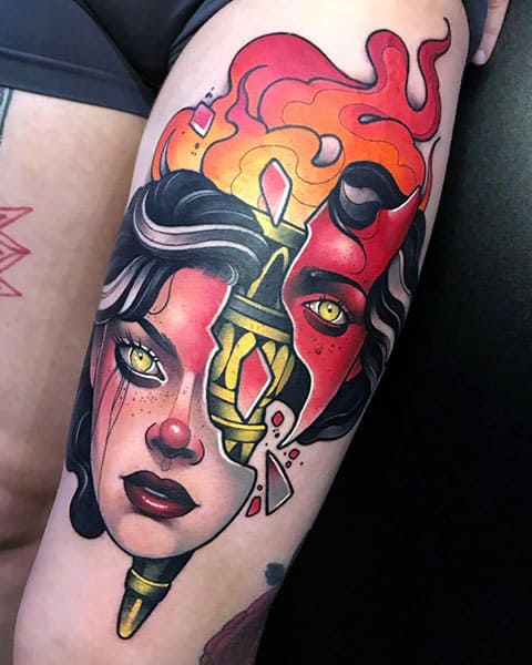 Torche de tatouage