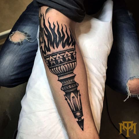 Torche de tatouage