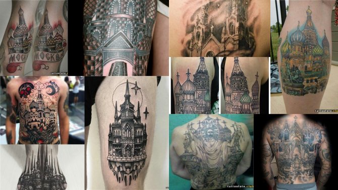 tatouage photo avec dômes