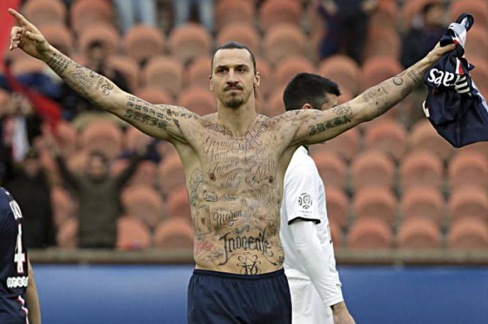 photo de tatouage de footballeurs