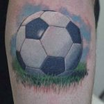 tatouage football