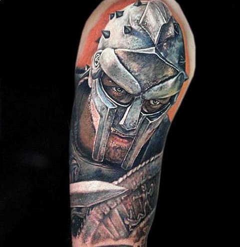 Tatouage gladiateur - photo