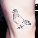 Tatouage d'une colombe