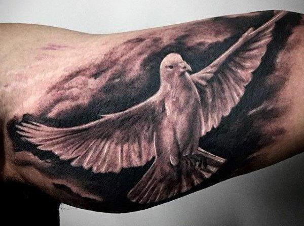 Désignation du tatouage de la colombe