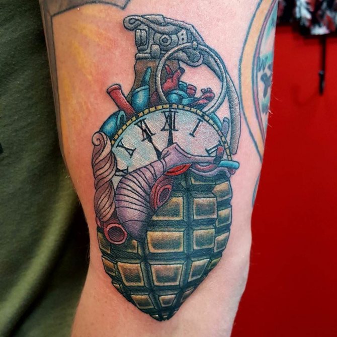 Grenat de tatouage