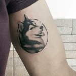 Tatouage de husky