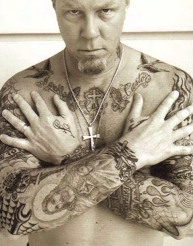 Tatouage Hatfield (Metallica)