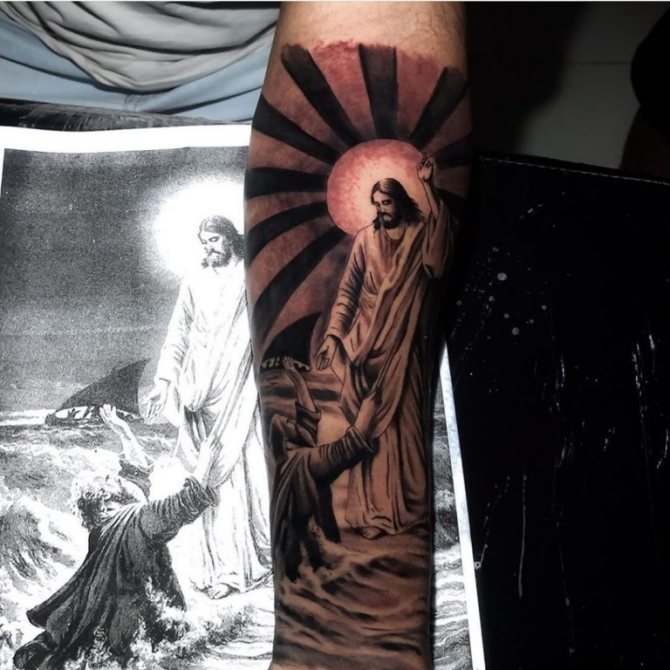 Tatouage de Jésus