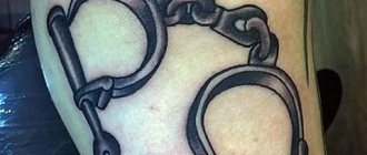 Tatouage de manilles