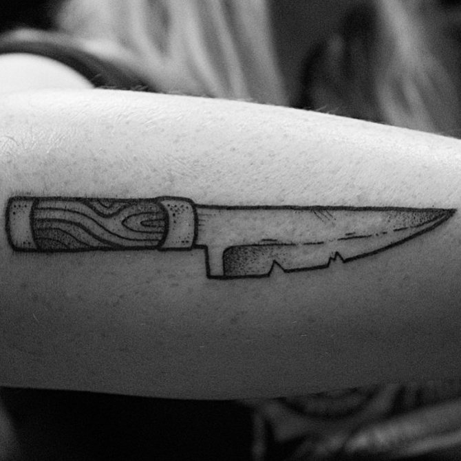 lame de tatouage