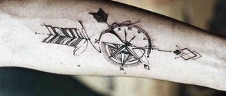 Compas de tatouage