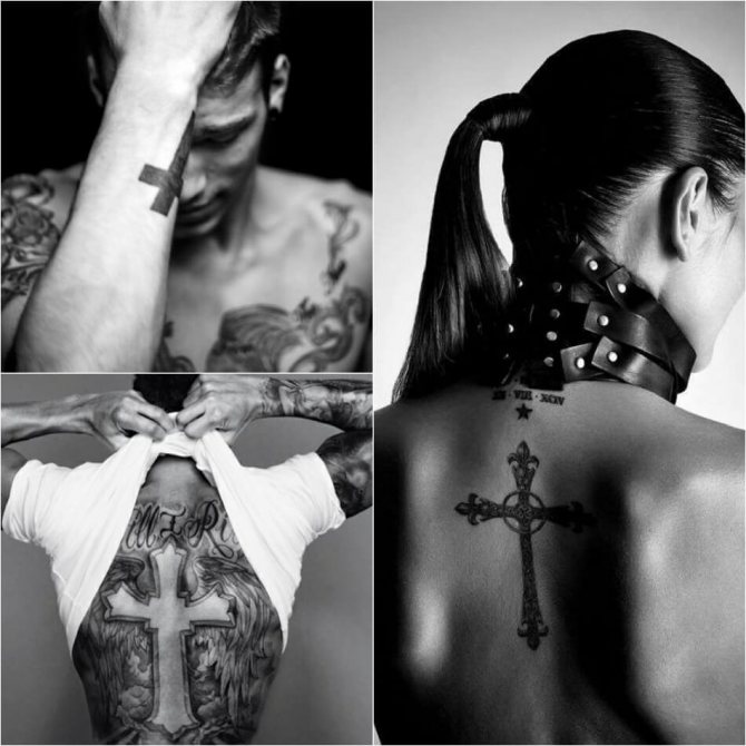 Tattoo cross - Tatouages populaires de croix et leurs significations