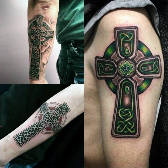 Tatouage Croix - Idées et Significations de Tatouage Croix - Tatouage Croix Celtique