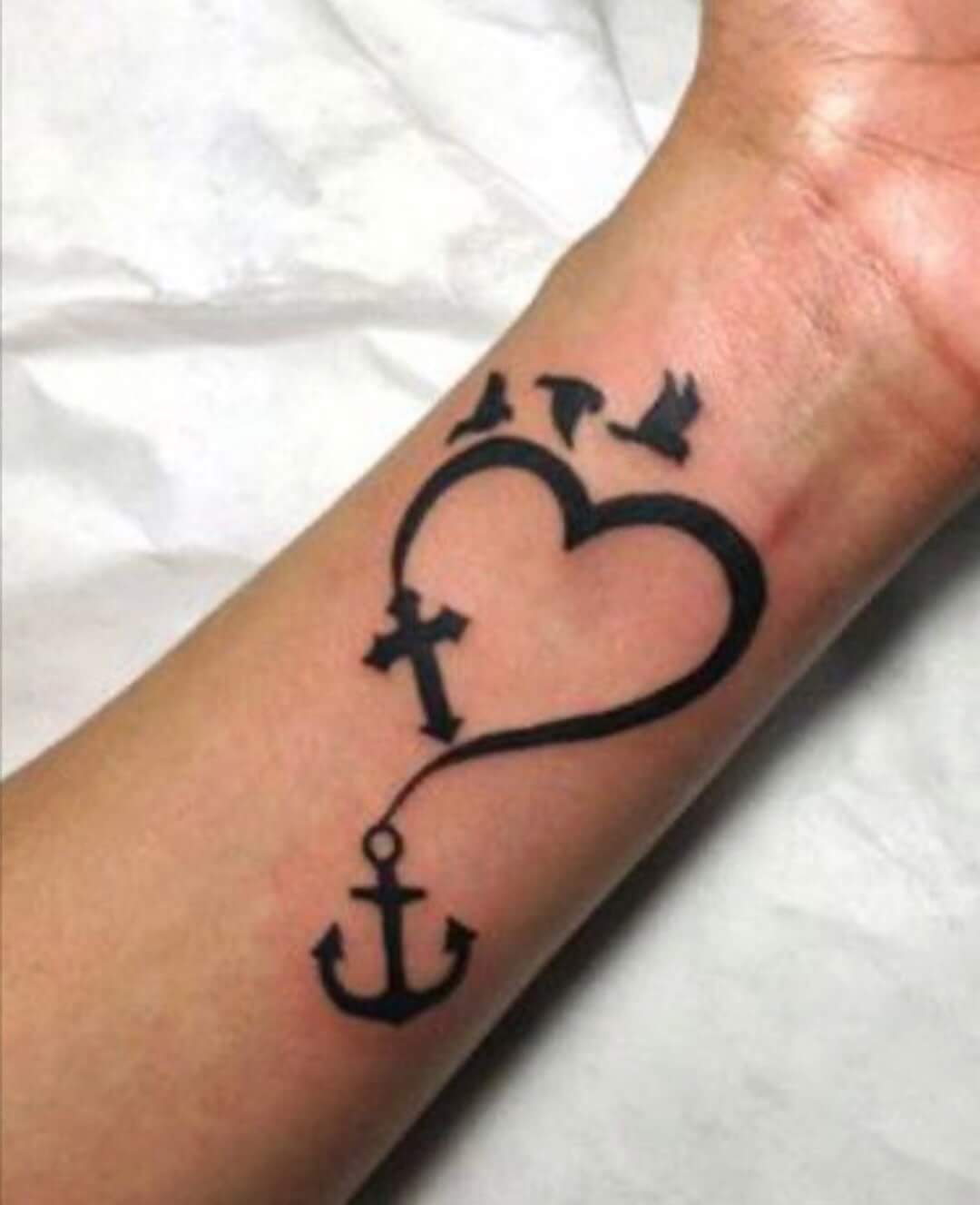 tatouage de croix