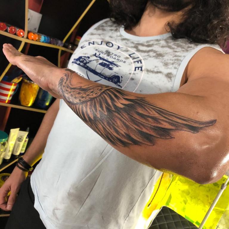 Ailes de tatouage