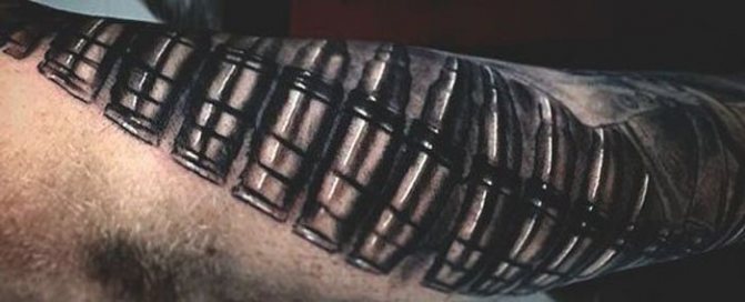 tattoo strap bullet