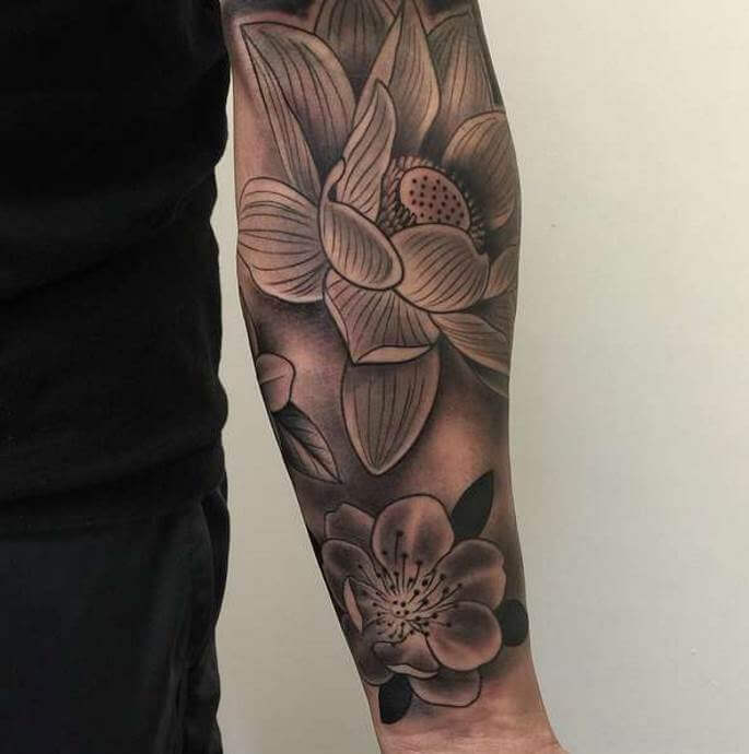 signification du tatouage du lotus sur la main