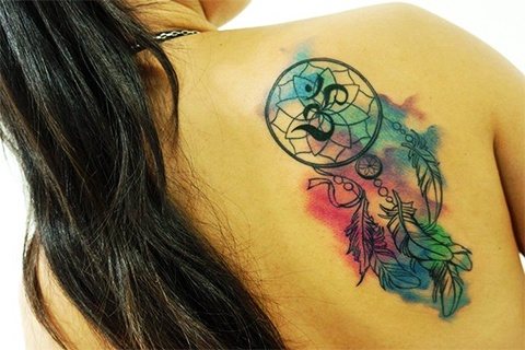 Tatouage du capteur de rêves