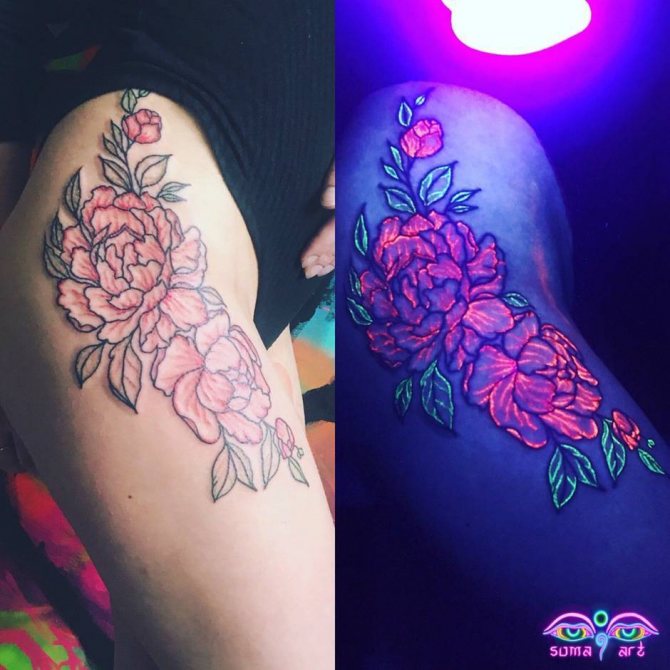 Tattoo Master Soma Art, Tatouage UV, Tatouage Fluorescent, Tatouage sous lumière noire