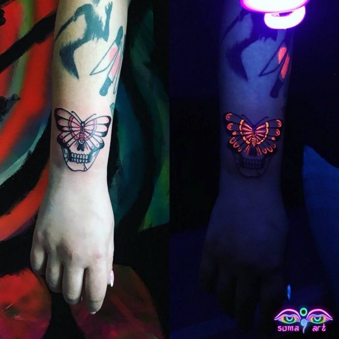 Tattoo Master Soma Art, Tatouage UV, Tatouage Fluorescent, Tatouage sous lumière noire