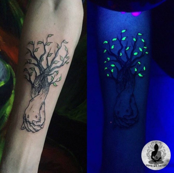 Maître Tatoueur Soma Art, tatouages UV, tatouages fluorescents, tatouage sous lumière noire