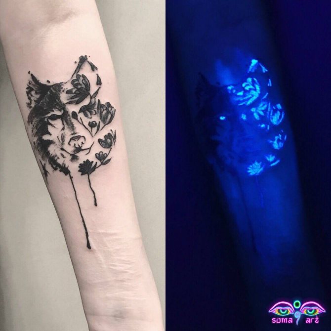 Tattoo Master Soma Art, Tatouage UV, Tatouage Fluorescent, Tatouage sous lumière noire