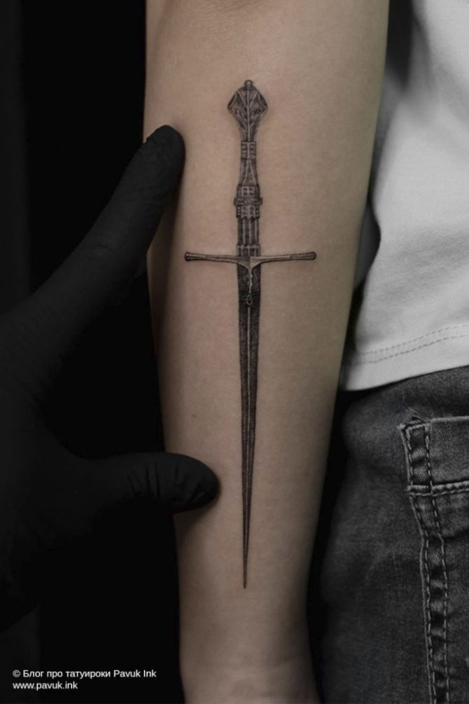 tatouage d'épée 21