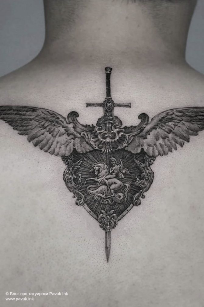 tatouage d'épée 26