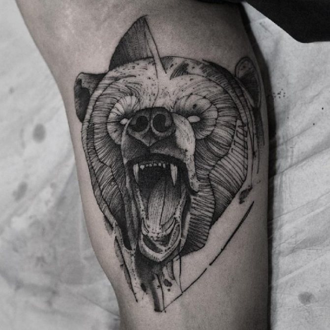 Tattoo Bear - Tattoo Bear - Signification de tattoo bear