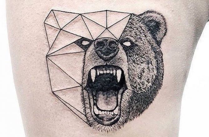 ours tatoué