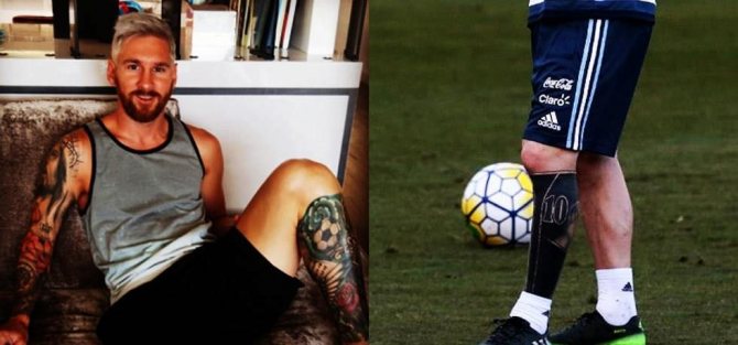 Tatouage de Messi