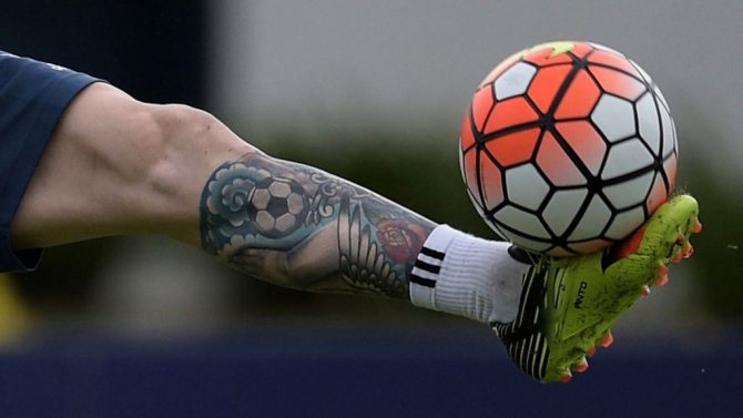 tatouage de messi