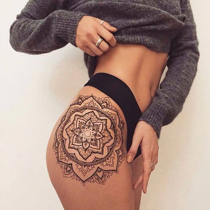 mandala de tatouage