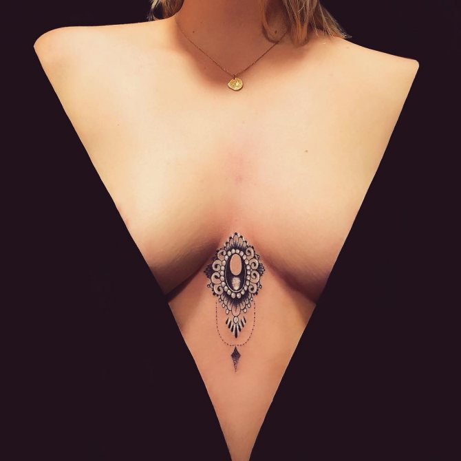 Tatouage de la poitrine photo 11