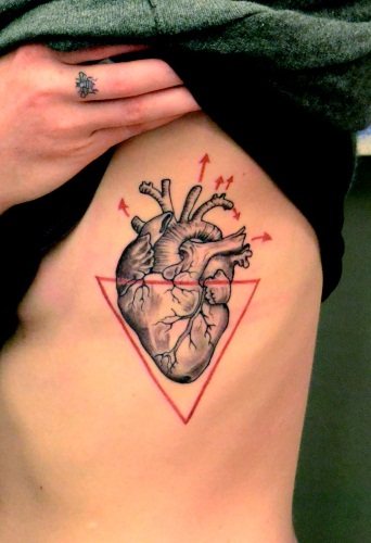 Tatouage sur la poitrine pour les hommes. Croquis, photos, belles petites et grandes choses