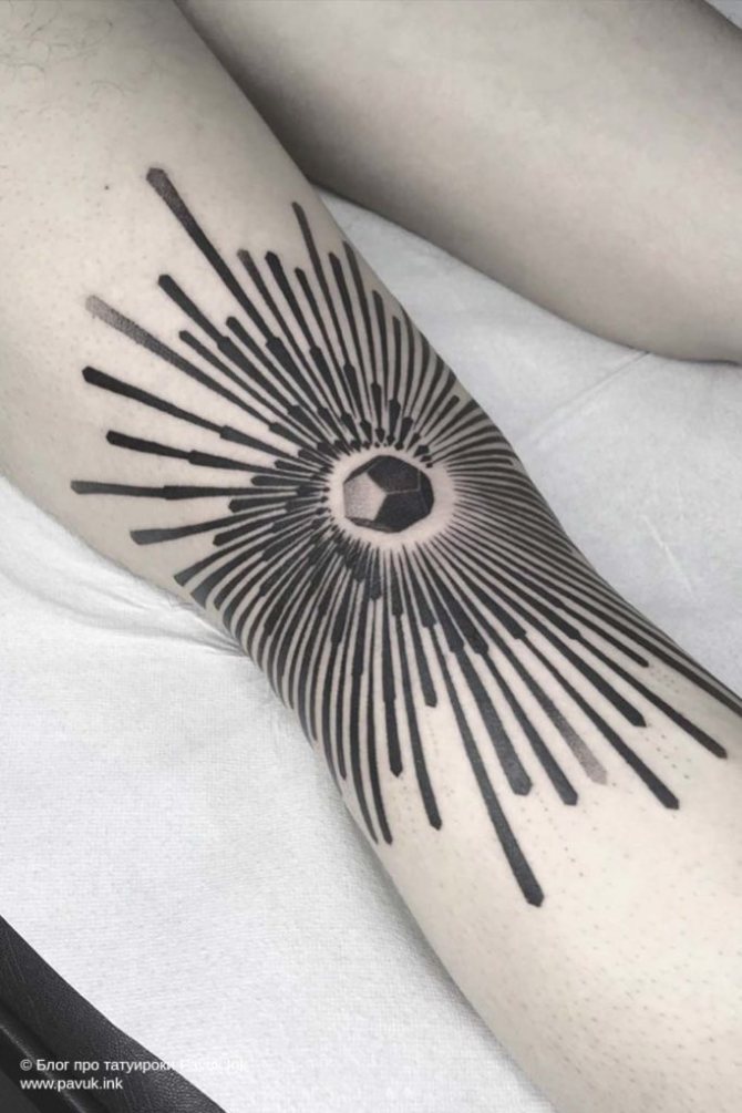 tatouage sur les genoux 23