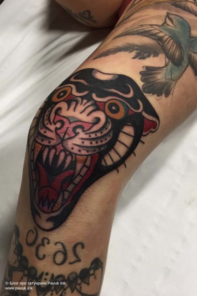 tatouage sur les genoux 35