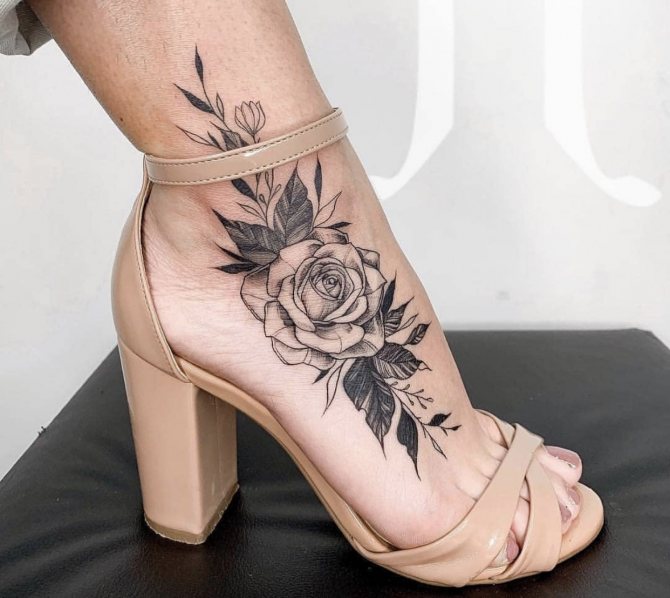 Tatouage sur la jambe photo 22