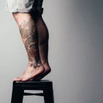 Tattoo sur la jambe - Tattoo sur la jambe - Tattoo sur le tibia - Tattoo sur le tibia