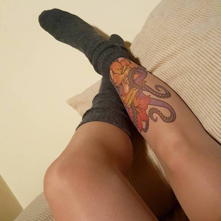 tatouages de jambes