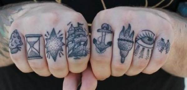 Tatouage sur les doigts : signification, types et motifs de tatouage sur les doigts 7