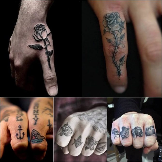 Tatouage sur le doigt - Tatouages masculins sur le doigt - Tatouage sur le doigt pour les hommes - Tatouage sur le doigt pour les hommes