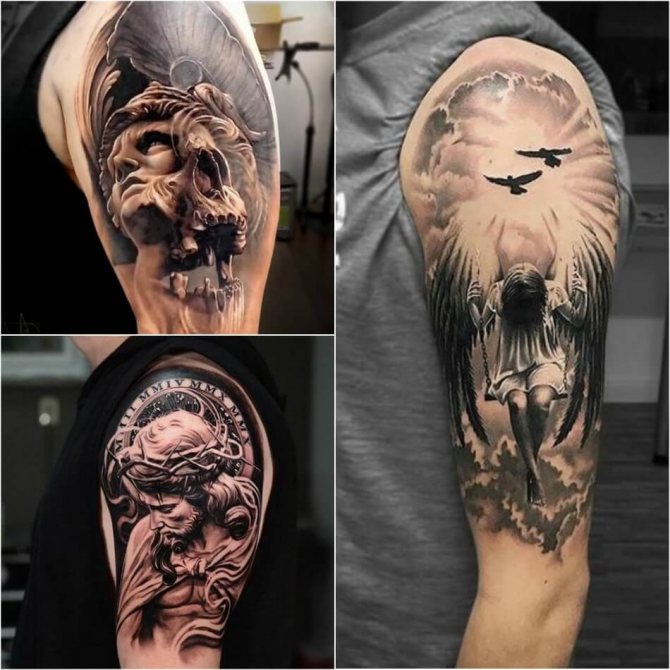 Tatouage sur l'épaule - Tatouages d'épaule pour hommes - Motifs de tatouage sur l'épaule pour hommes