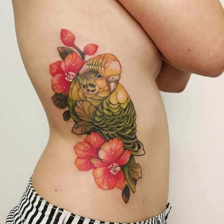 Tatouage de côtes