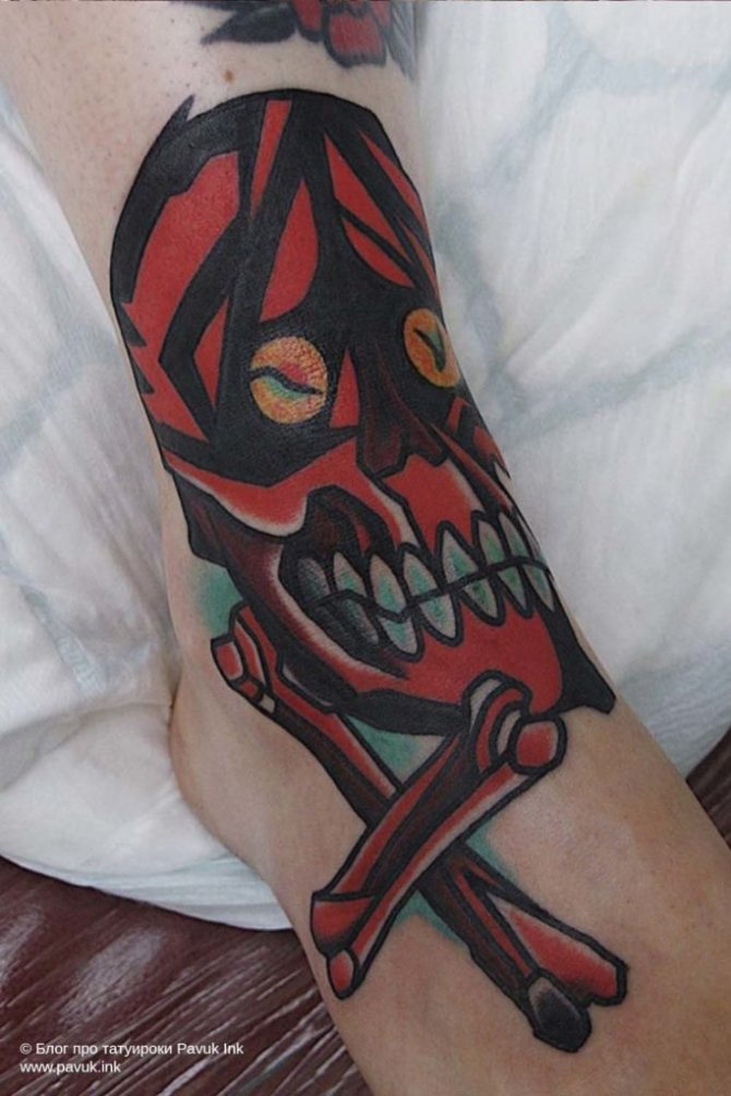 tatouage sur le pied 38